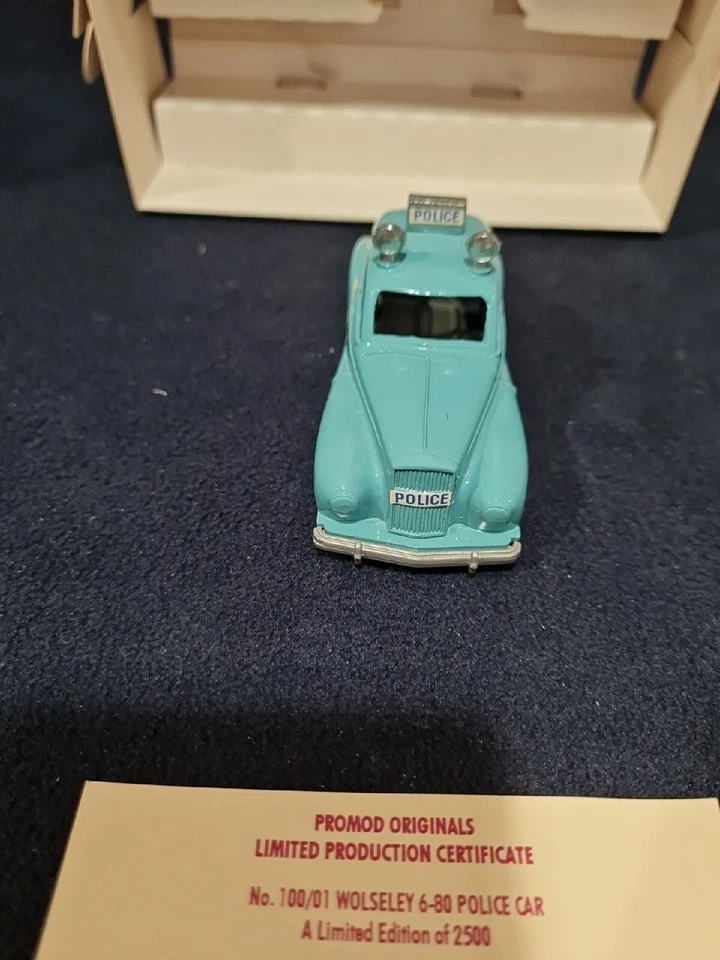 PROMOD ORIGINALS WOLSELEY 6-80 POLICE CAR SCALA 1:43 LIMITED EDITION  - Immagine 4 di 4