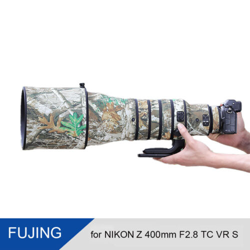 FUJING Waterproof for NIKON Z 400mm F2.8 TC VR S Lens Camouflage Cover - Picture 1 of 6