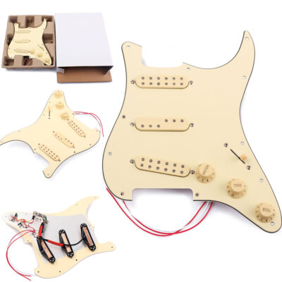 SSS Loaded Pickguard  Humbucker Pickup for Strat Stratocaster ST Guitars