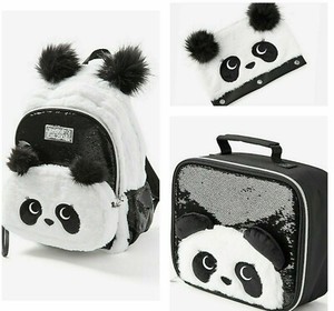 justice backpack panda