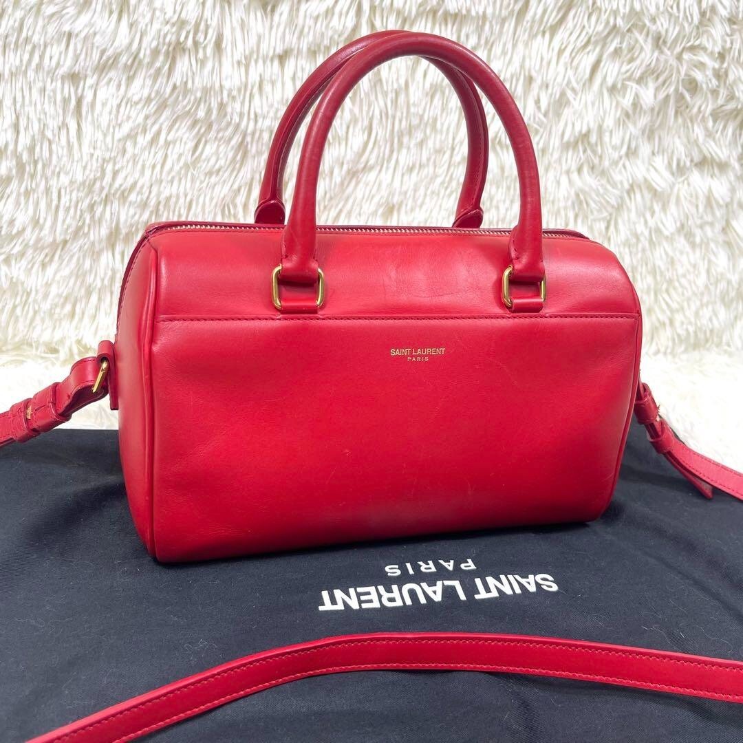 Borsa a tracolla SAINT LAURENT borsone bambino 2 vie pelle