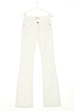 Jeans MET Destroyed Bootcut W26 bianco NUOVO