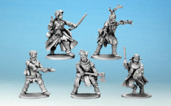 North Star Games & Osprey Frostgrave: Cultists II- One Sprue and bases