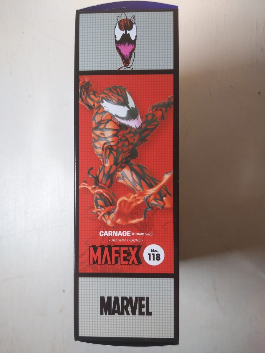 MAFEX No.118 Carnage (Comic Ver.) Reissue Medicom Toy Action MAFEX No.118 Carnage (Comic Ver.) Reissue Medicom Toy Action