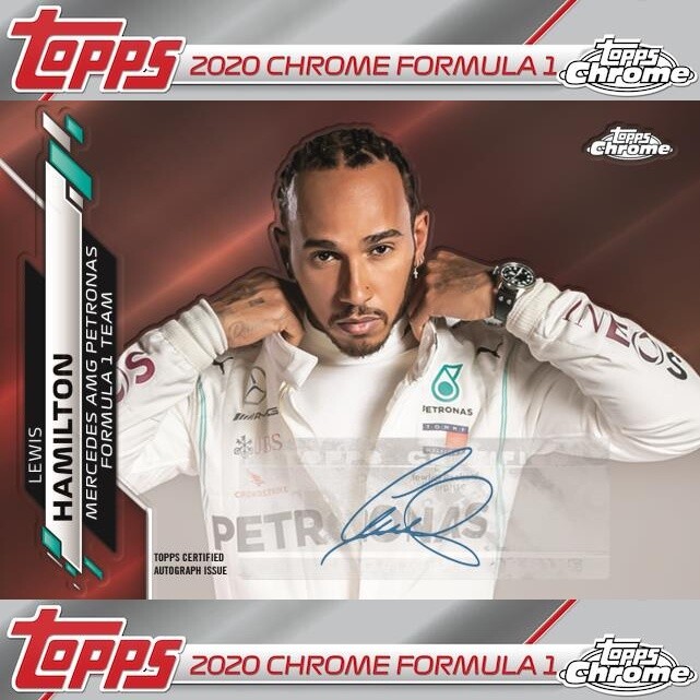 2020 Topps Chrome Formula 1 F1 Racing Factory Sealed Hobby