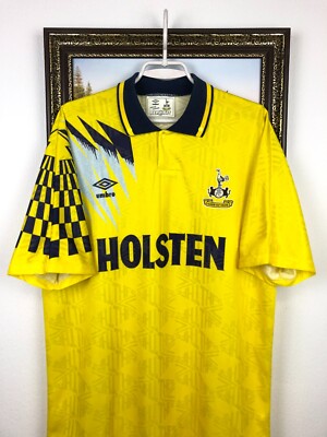 Tottenham Hotspur Away football shirt 1991 Soccer Umbro Jersey