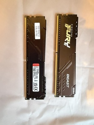 Kingston Fury Beast 16GB DDR4 (2x8) 3200Mhz CL16 RAM Arbeitsspeicher