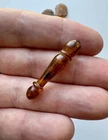 Islamic Prayer Bead Imam Minaret Tasbih Natural Pressed Baltic Amber 1.3gr