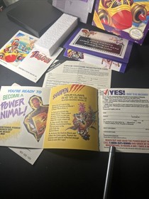 TaleSpin Disney's Tale Spin per NES Nintendo completo CIB con poster e reg. Card