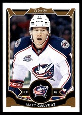 2015-16 O-Pee-Chee #293 Matt Calvert Columbus Blue Jackets Hockey Card