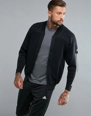NEW ADIDAS ICON U KN BOM MESH PATTERNED SPORTY JACKET MEN'S MEDIUM