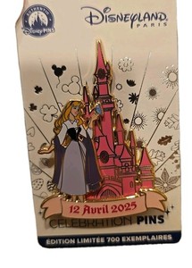 Disney DLP 2025 Avril 12 Sleeping Beauty Briar Rose Aurora LE 700 pin Castle