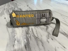 Vintage 2001 Mashimaro Jail Bunny Pencil Pouch Bag Stationary Or Makeup 