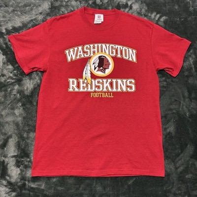 Rare Vintage Washington Redskins T-Shirt Burgundy NFL Team Apparel