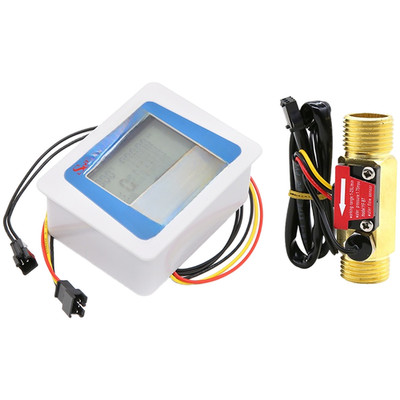 Water Flow Meter Digital Display Operated with Wide Measurement Range