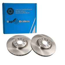 2x RAP BRAKES BREMSSCHEIBEN 314mm BELÜFTET VORNE passend für SEAT ALHAMBRA TARRA