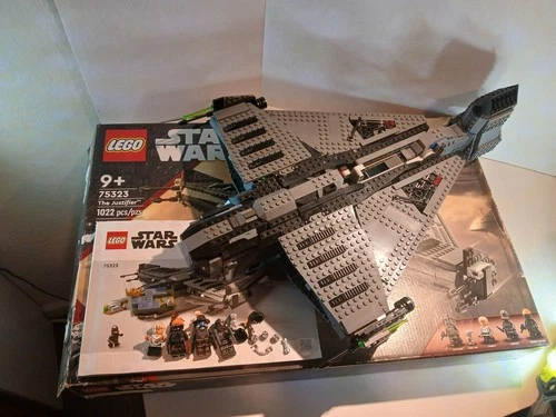 LEGO Star Wars The Bad Batch 75323 The Justifier 100% Complete W/ Minifigures