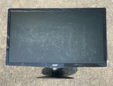 Acer S240HL 24  LED LCD Monitor DVI VGA Widescreen w/ Stand Tested