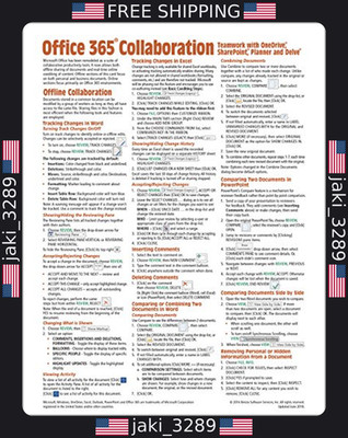 Office 365 Collaboration Cheat Sheet: OneDrive, SharePoint & Planner Guide