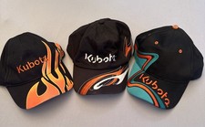 3 Lot VTG  Kubota Sink Tractor Flame & Embroi...
