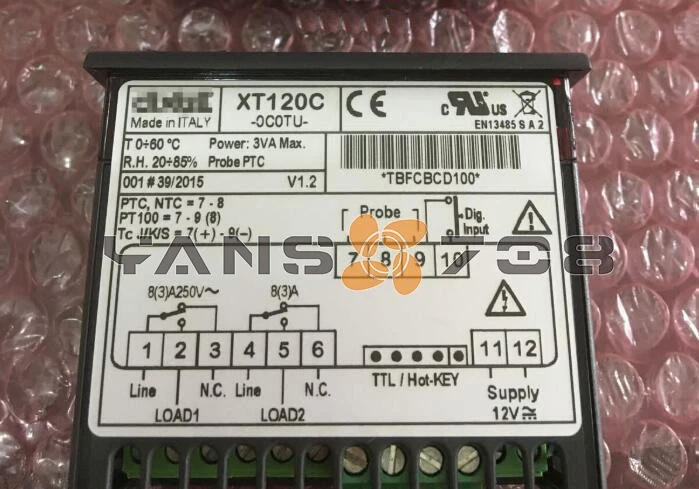 1PCS NEW DIXELL Temperature controller XT120C-0C0TU