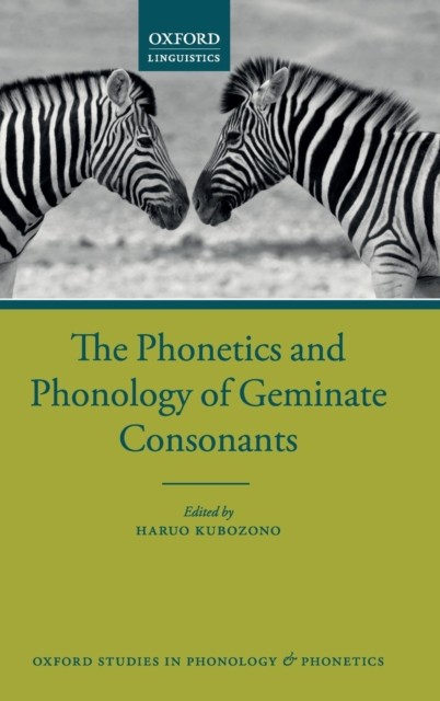 The Phonetics and Phonology of Geminate Consonants by Haruo Kubozono HARDBACK