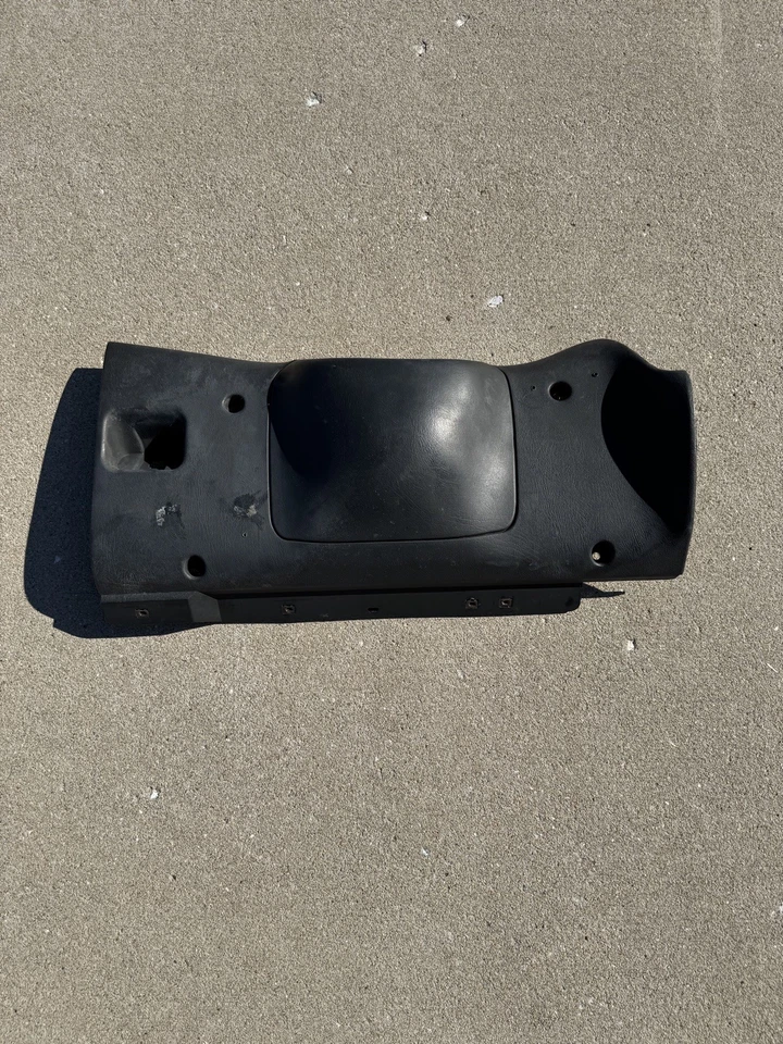 98-05 Jimmy GMC Knee Bolster Lower Dash Trim Panel Black - Image 2 of 4