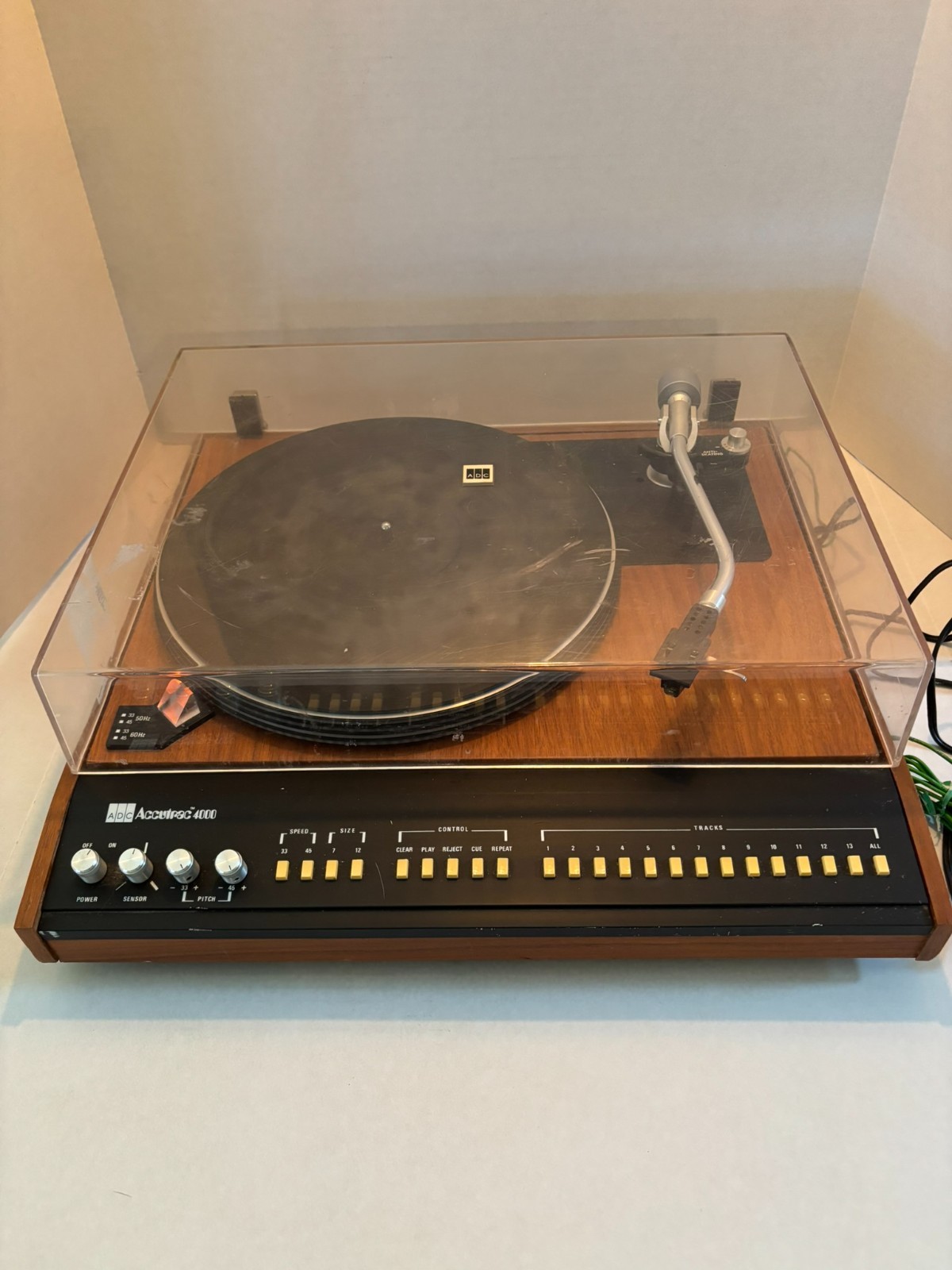 ADC Accutrac vintage audio equipment - eBay listing photo 2