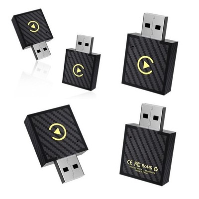 2 in 1 Carplay Android Auto Adapter AI Box Dongle BT WiFi Plug&Play