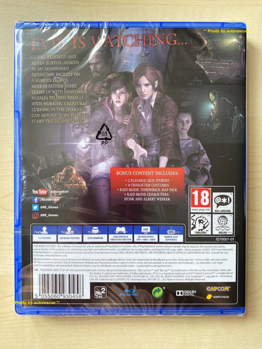 Resident Evil Revelations 2 BOX SET (inc Bonus Content) 'New