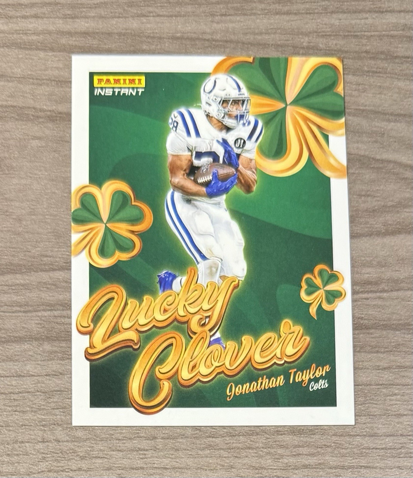 2025 Panini Instant Lucky Clover - Jonathan Taylor #6