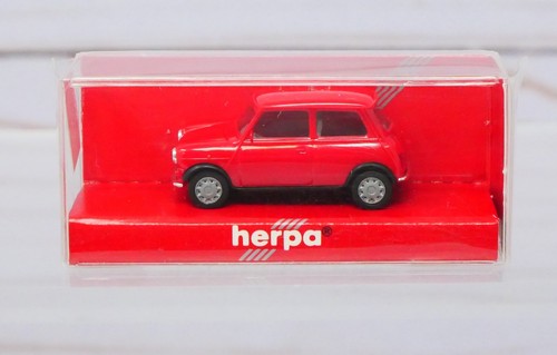 Herpa 021197, Rover Mini Cooper Mayfair cupé de 2 puertas, rojo, escala 1/87 HO | Zustand: New