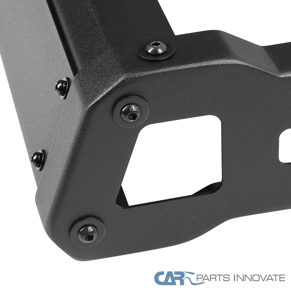 Fits 20-24 Jeep Gladiator Matte Black Roof Rack Top Luggage Cargo Carrier Basket - Image 4 of 4