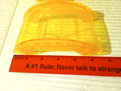 VEX Hexbug Robotics Plastic Replacement Expansion Parts Yellow Lot Of 3