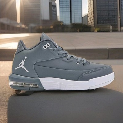 Men's Jordan Flight Origin 3 Mid Sneaker - Grey/White
