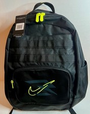 Nike 3Brand Russell Wilson ProNike Laptop Backpack Black Green 9AT047-023 New