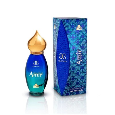 Arochem Taj Amir 9ml Arabian Attar Perfume Alcohol Free Long Lasting Fragrance 