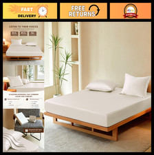 Luxury Mulberry Silk King Fitted Sheet Set 3 Pcs, Soft Cooling Sheets, Deep Pock