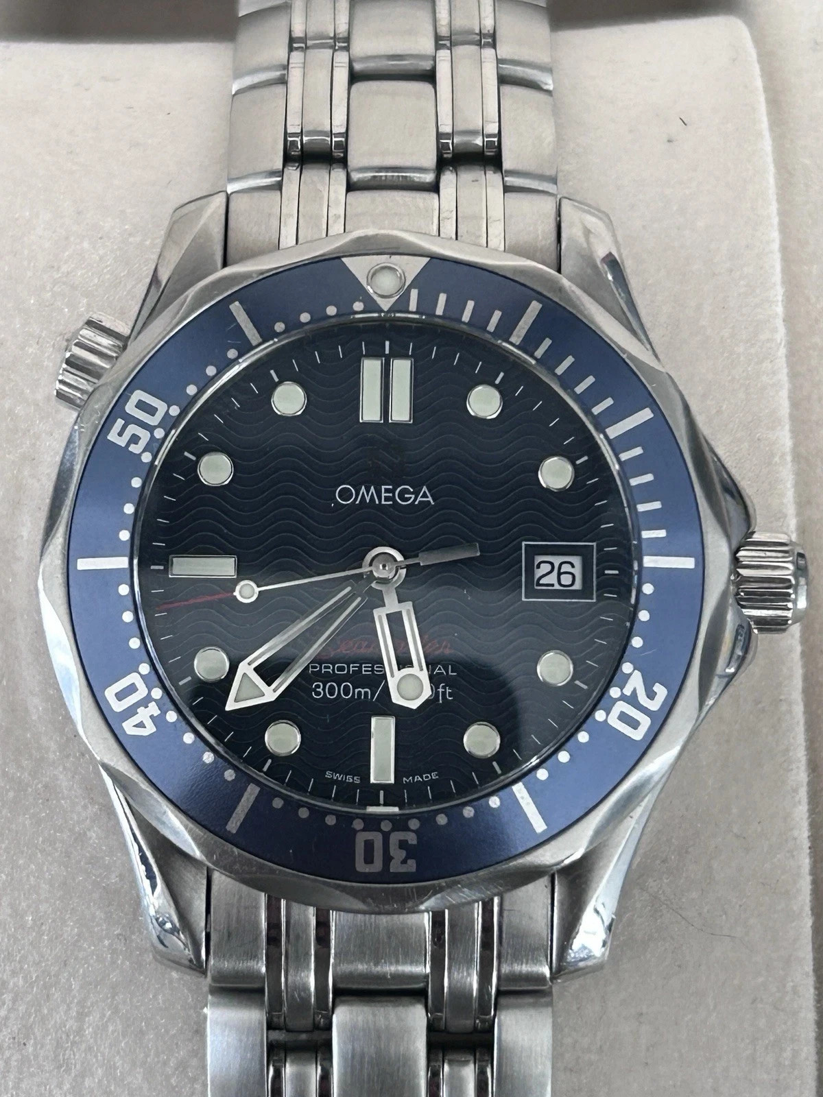 OMEGA Seamaster Blue Men's  Watch - 2223.80.00 (2561.80.00 mid-cycle refresh)