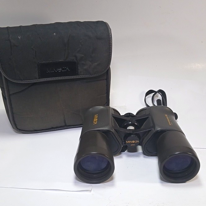 Minolta Standard XL 7x50 Porro Prism Fully Coated Full-Size Binoculars w/ Case