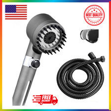 Ion Drops Filtered Showerhead with Hose - Handheld Shower Head for Enhanced Wate