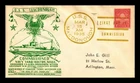 US COVER USS MACDONOUGH FIRST DAY COMMISSION NAVAL CANCEL