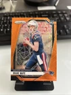 2024 Panini Prizm Rookies Drake Maye #329 Lazer Prizm (RC) Patriots Patriots