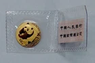 2001 Chinese Gold Panda 1/10 oz — photo from another recent sale