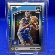 Panini 2024-25 Donruss Optic Adem Bona silver Rated Rookie Card #281 76ers
