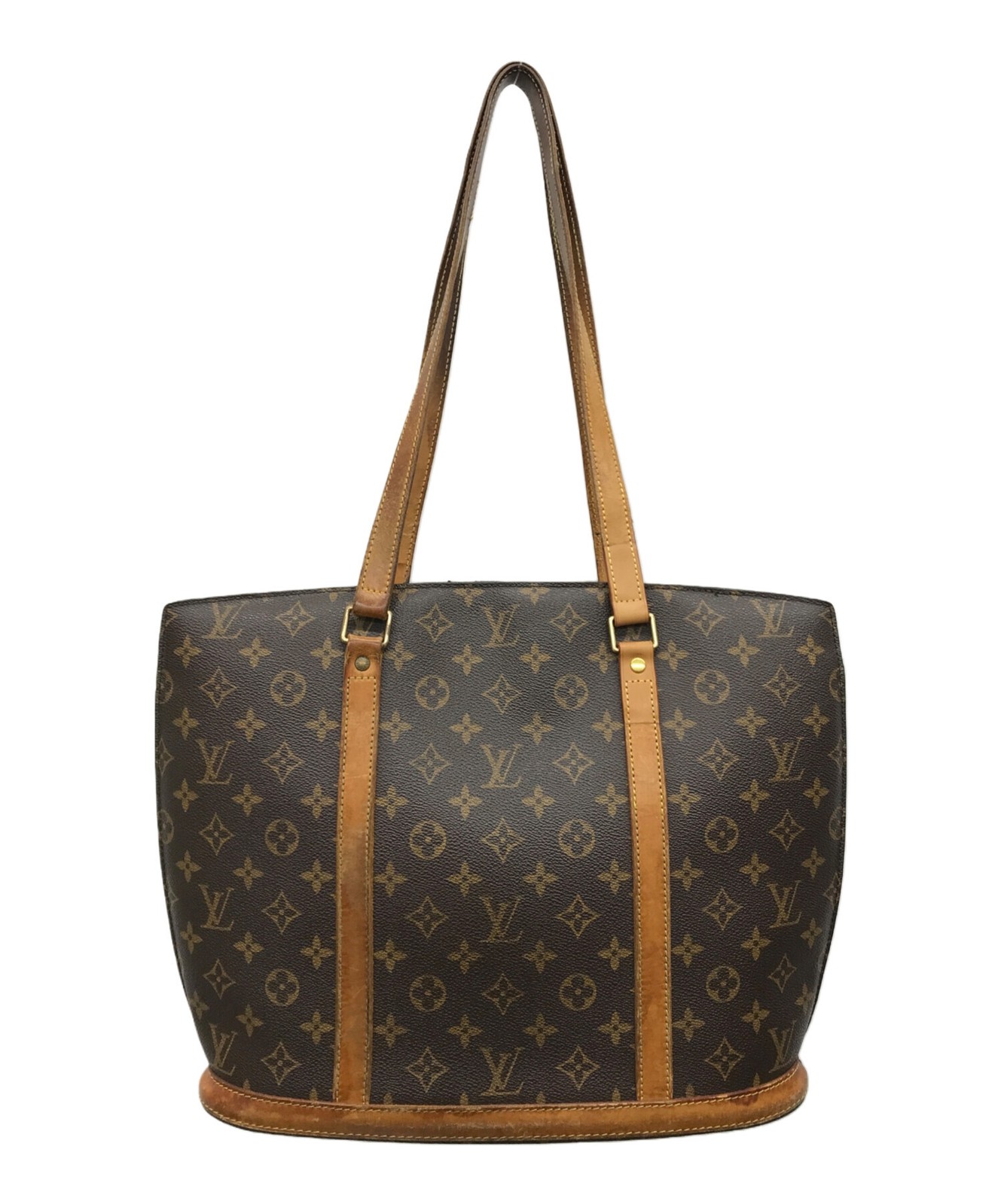 LOUIS VUITTON Tote bag Monogram Babylon Brown Authentic From Japan