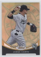 2010 Topps Finest Gold Refractor 31/50 Jorge Cantu #99 0h4