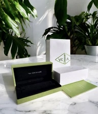 Van Cleef & Arpels VCA Bracelet Box + Outer Box + Bag- New