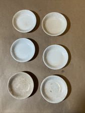 Group Of 6 Vintage Butter Pats Royal Ironstone China Johnson Bros As Is INV-AD60