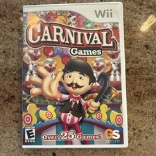 Carnival Games Nintendo Wii CIB Complete + Manual Tested